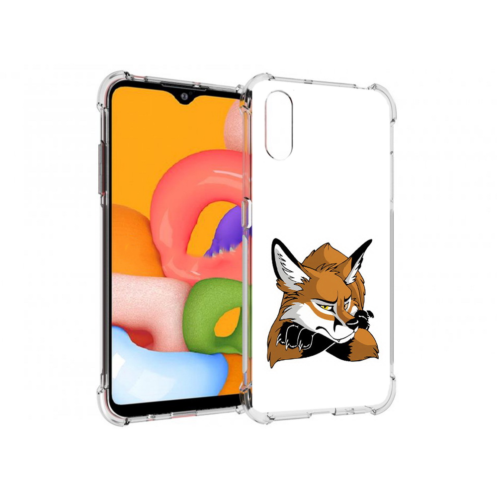 

Чехол MyPads Tocco для Samsung Galaxy A01 фокс (PT144711.509.660), Прозрачный, Tocco