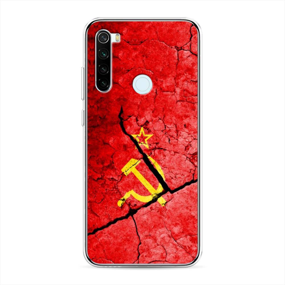 фото Силиконовый чехол "ссср" на xiaomi redmi note 8t awog