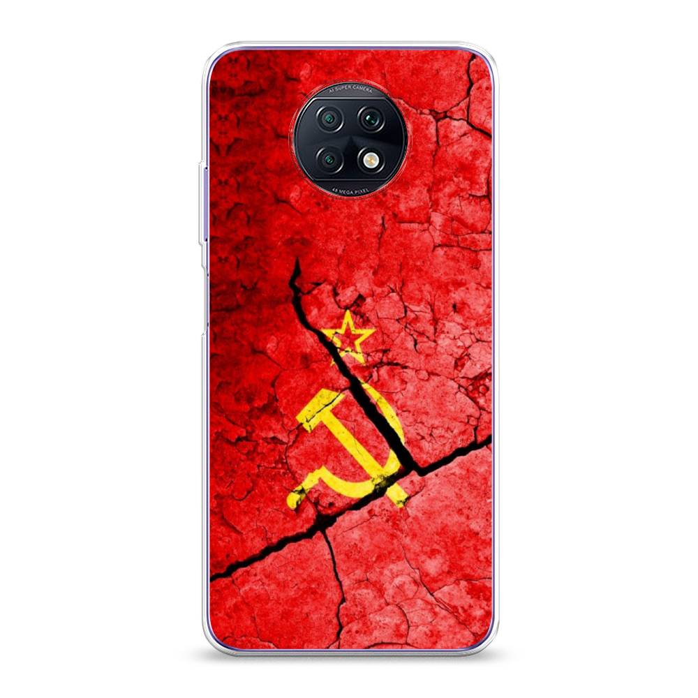 фото Силиконовый чехол "ссср" на xiaomi redmi note 9t awog