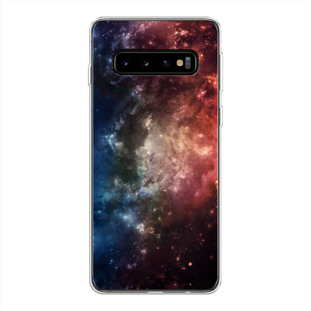 

Чехол Awog на Samsung Galaxy S10 + "Космос", Разноцветный, 27150-4