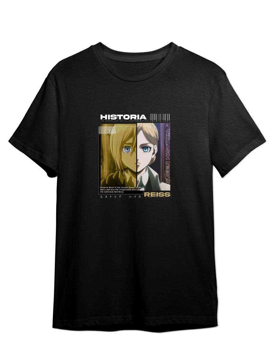 

Футболка унисекс СувенирShop Атака Титанов/Attack on Titan 2 черная M (46-48), Черный, "Атака Титанов/Attack on Titan" 2