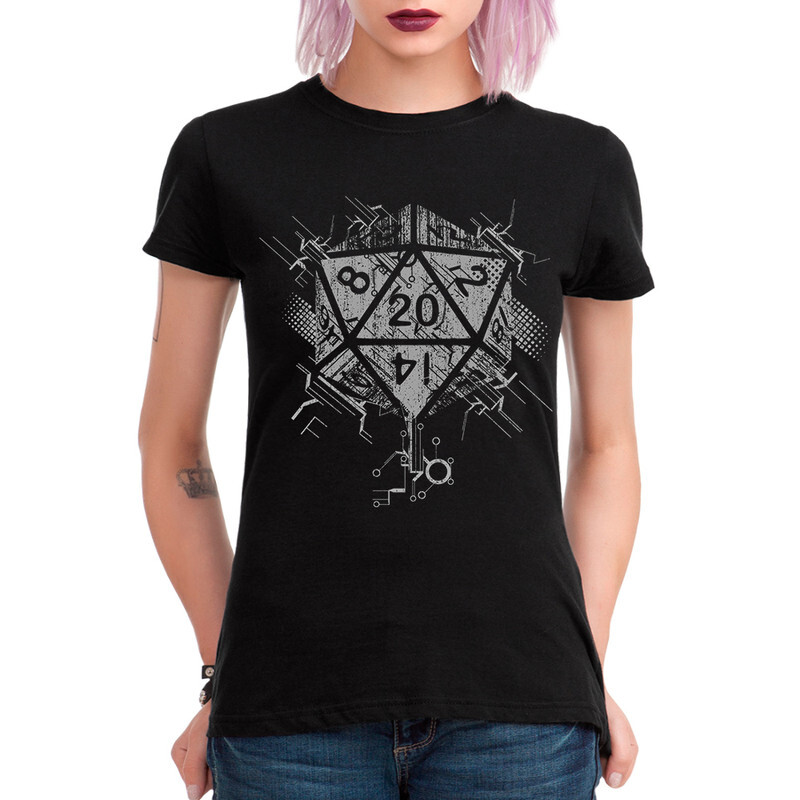 

Футболка женская Dream Shirts Кубик Подземелья и Драконы 556183111 черная XL, Черный, Кубик Подземелья и Драконы 556183111