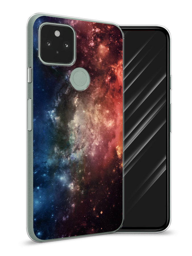 

Чехол Awog на Google Pixel 5A "Космос", Разноцветный, 271050-4