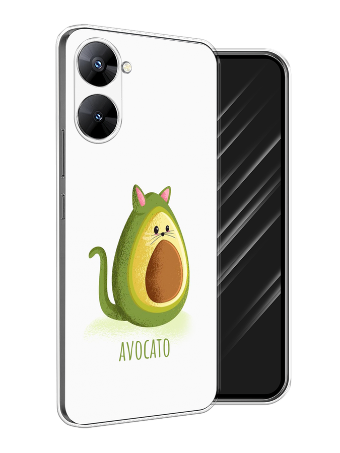 

Чехол Awog на Realme V30 5G/V30T 5G "Avocato", Белый;зеленый;коричневый, 2513450-10