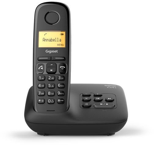 фото Dect телефон gigaset a270a black