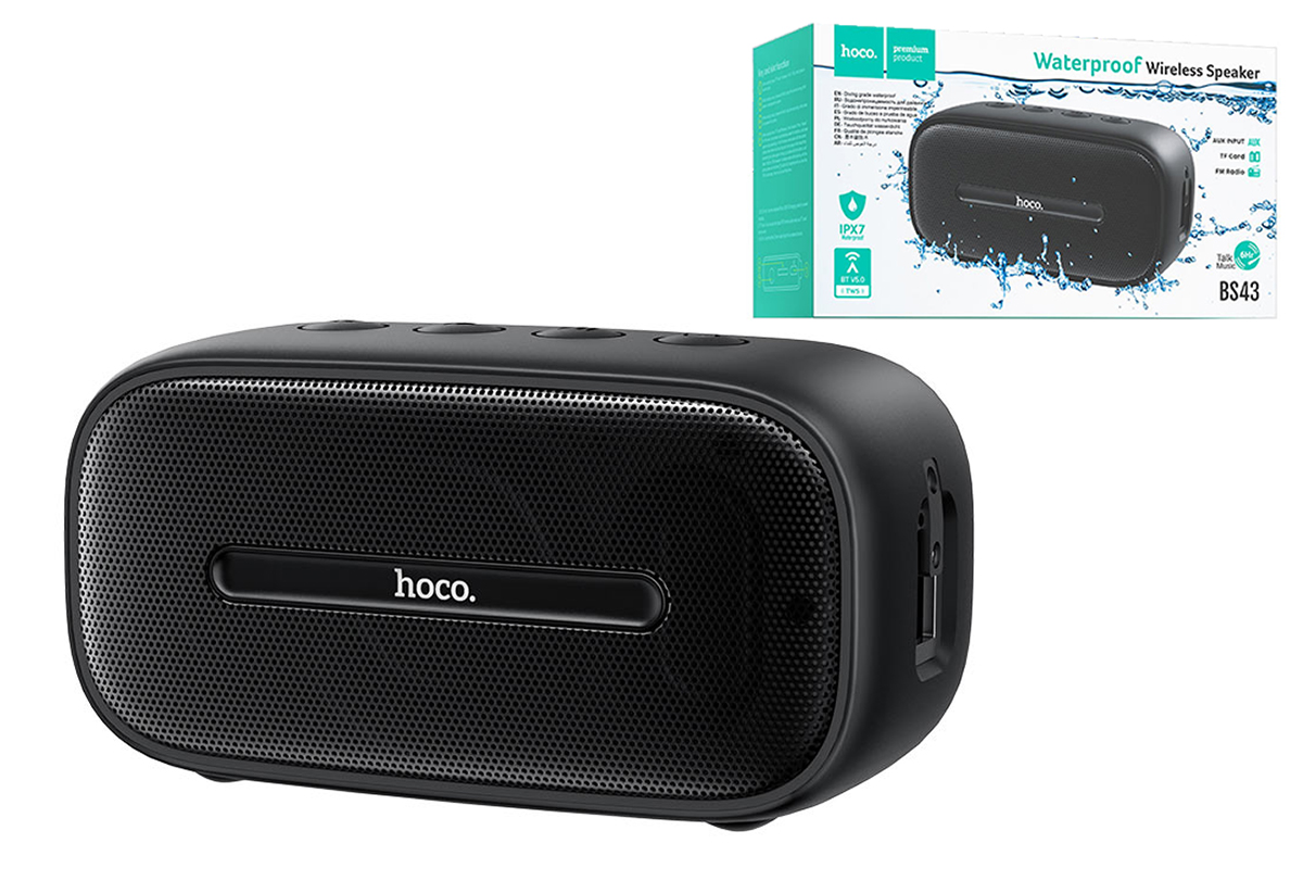 фото Портативная колонка hoco bs43 cool sound sports wireless speaker blue (20045310)