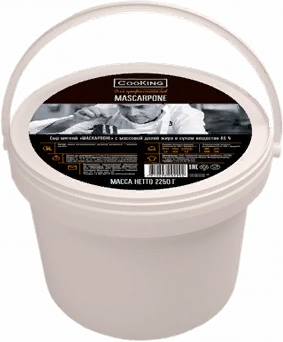 

Сыр мягкий Cooking Mascarpone 83% 2250 г