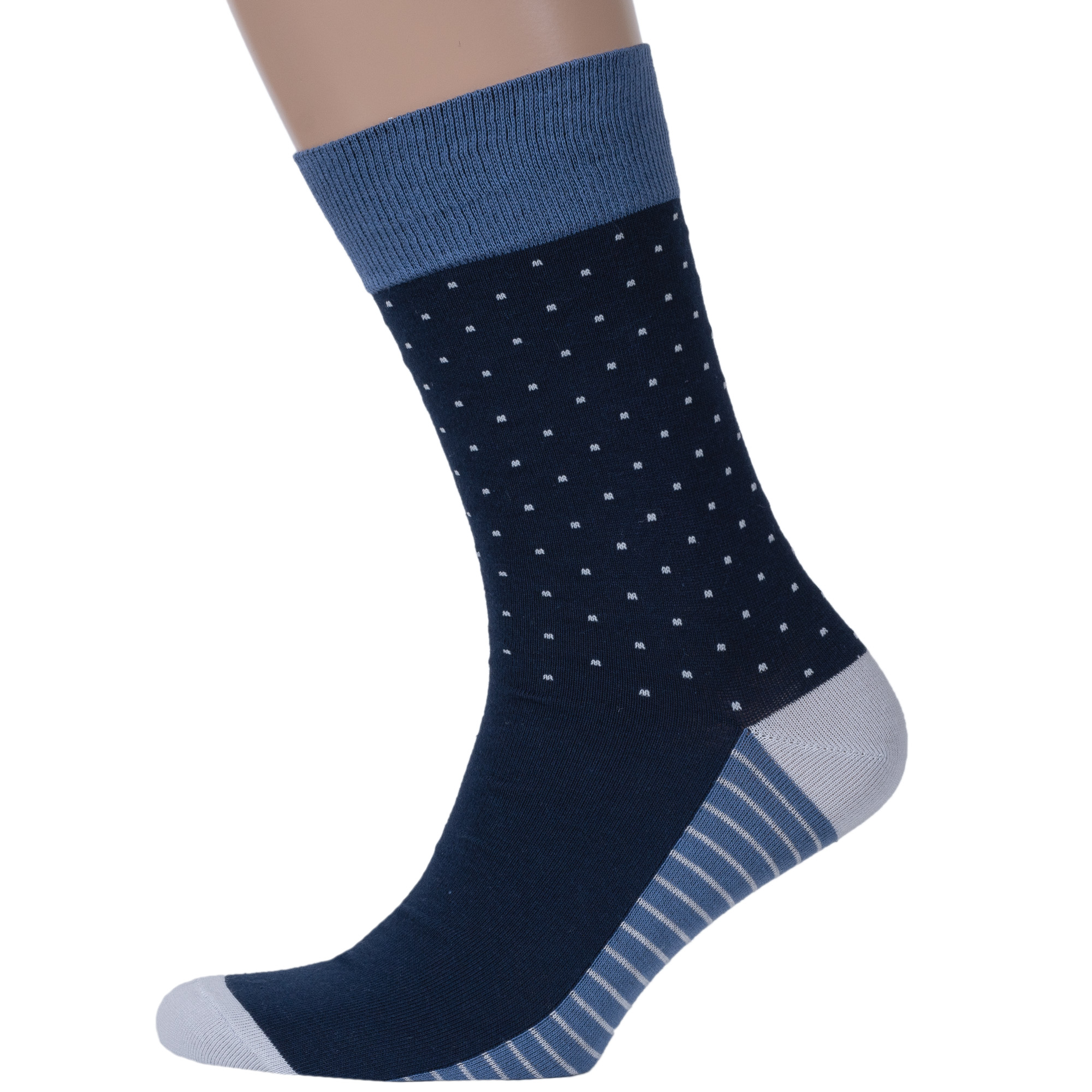 

Носки мужские MoscowSocksClub nm-528 синие 29, Синий, nm-528