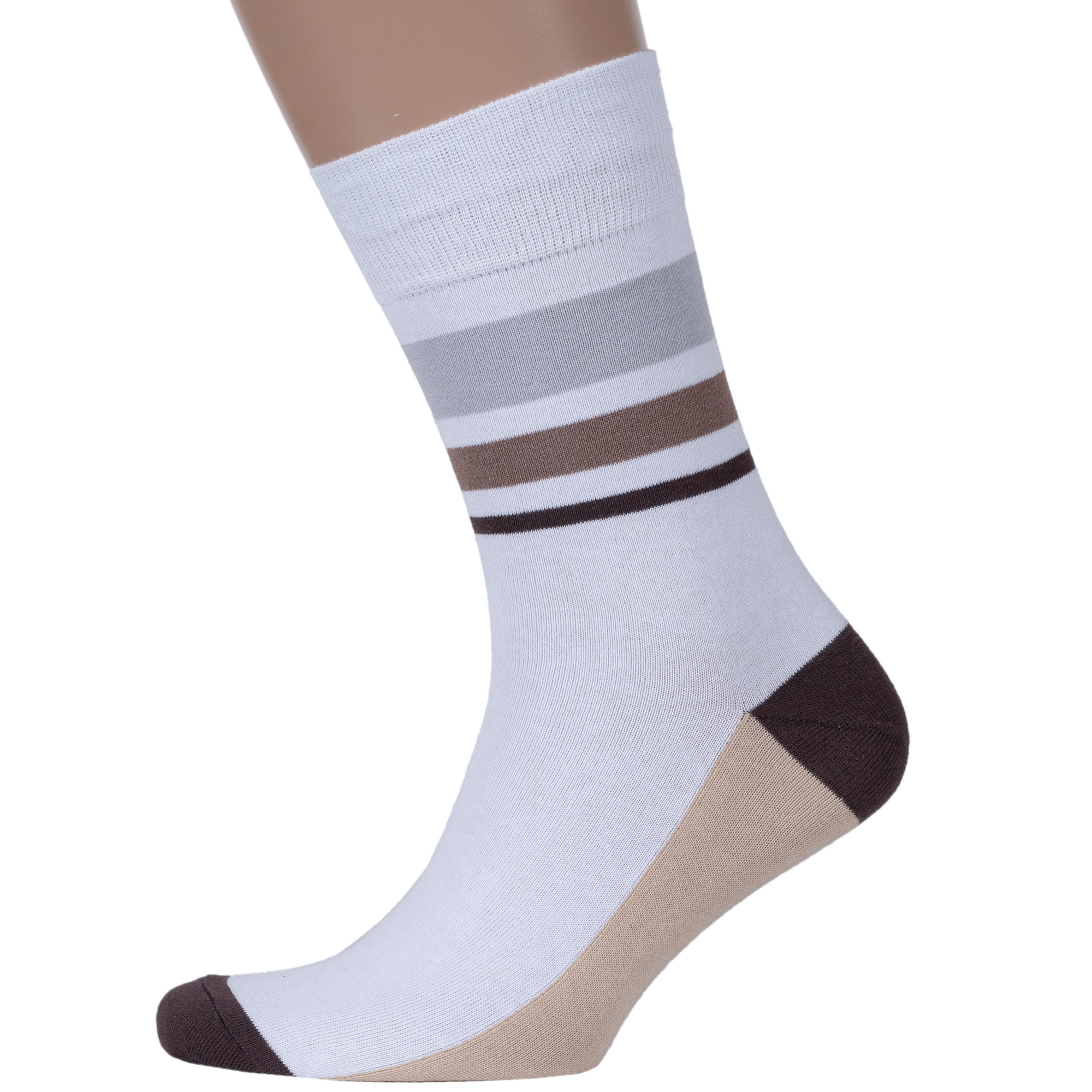 

Носки мужские MoscowSocksClub nm-529 белые 25, Белый, nm-529