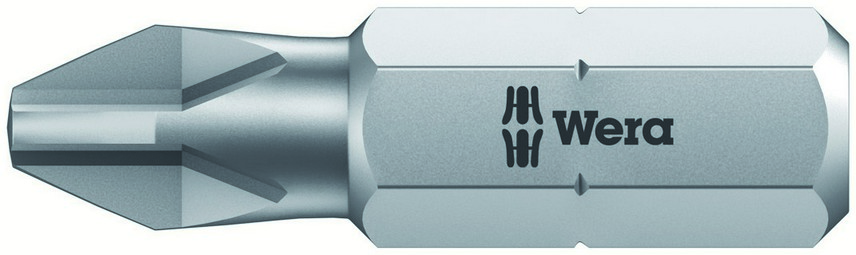 

Wera 851/1 Z PH бита, вязкая твёрдость, хвостовик 1/4 C 6.3, PH 1 x 25 мм