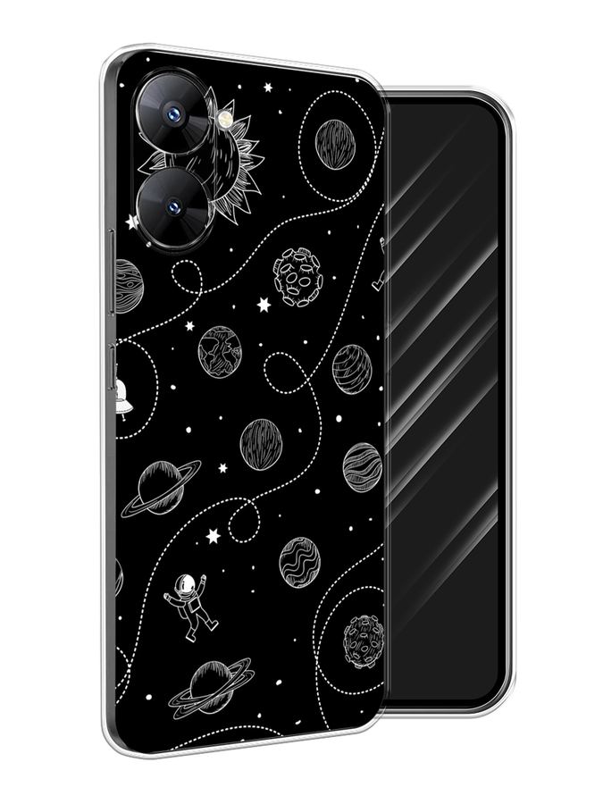 

Чехол Awog на Realme V30 5G/V30T 5G "В невесомости", Бежевый, 2513450-4