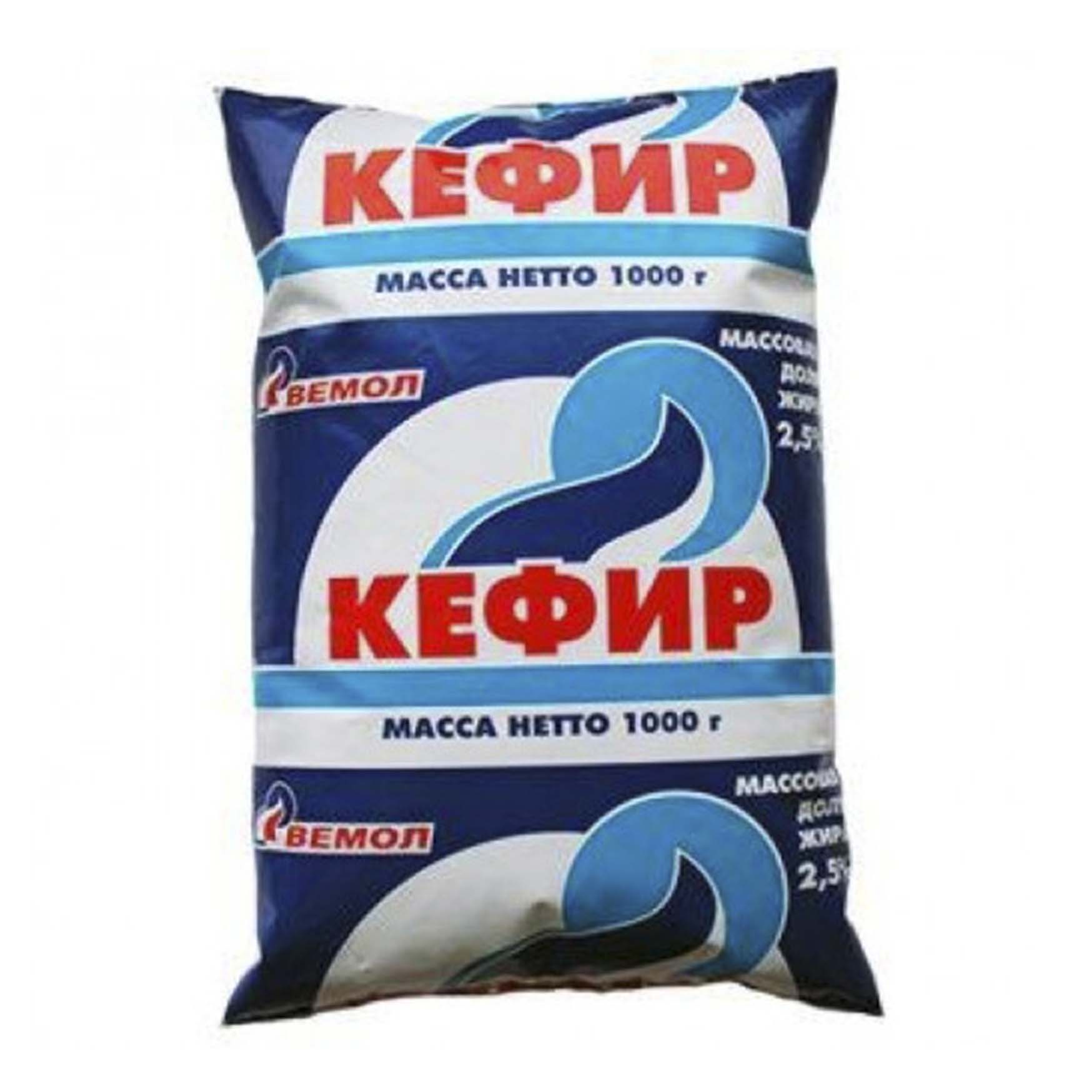 

Кефир Вемол 2,5% бзмж 1 л