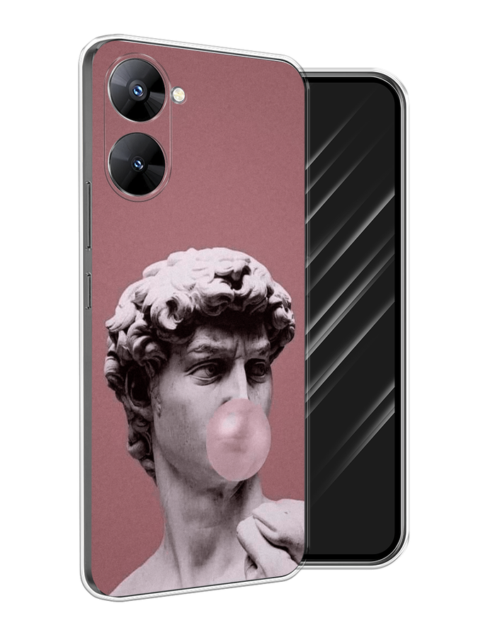 

Чехол Awog на Realme V30 5G/V30T 5G "Modern David", Синий, 2513450-9