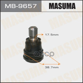 

Шаровая Опора Ford Fiesta 08-; Mazda 2 (De) 07-14, Demio 07-14 Masuma Masuma арт. MB9657