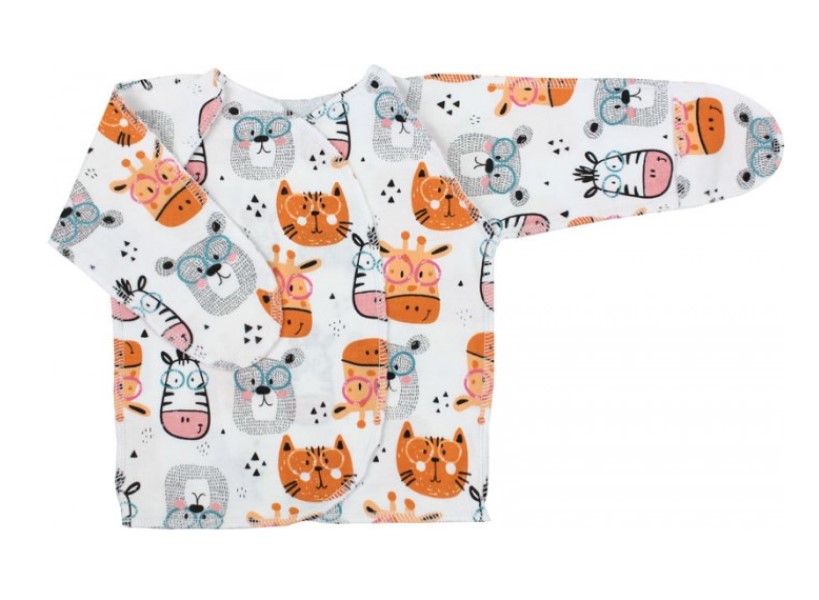 

Распашонка Топотушки Умняшки с запахом арт. 5156 р. 56