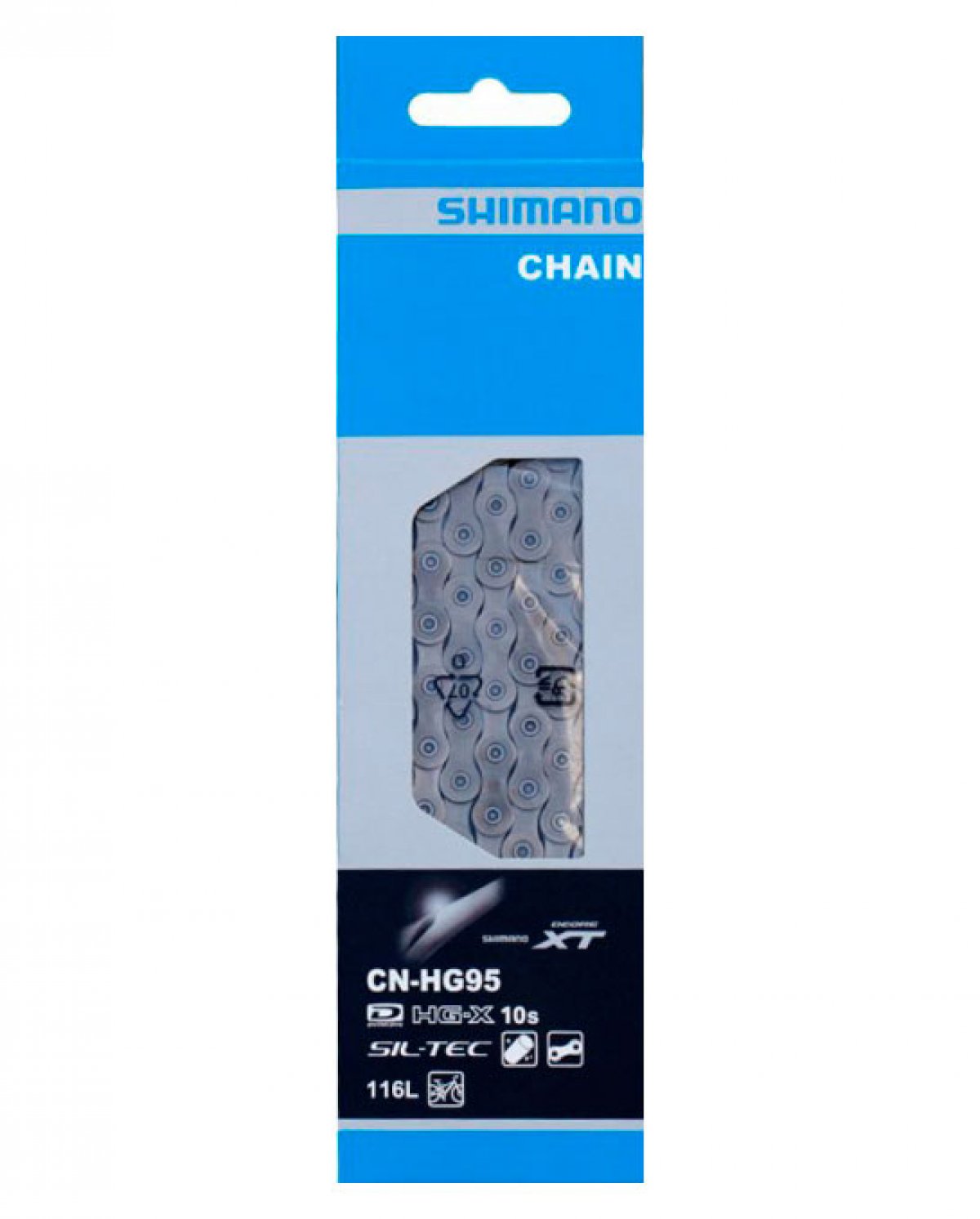

Цепь SHIMANO Deore XT HG95 (116 звеньев) 10 ск., Deore XT HG95