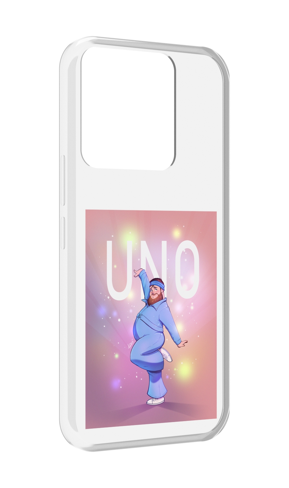 

Чехол MyPads UNO-танцор для Tecno Spark Go 2022 / Tecno Spark 8C, Прозрачный, Tocco