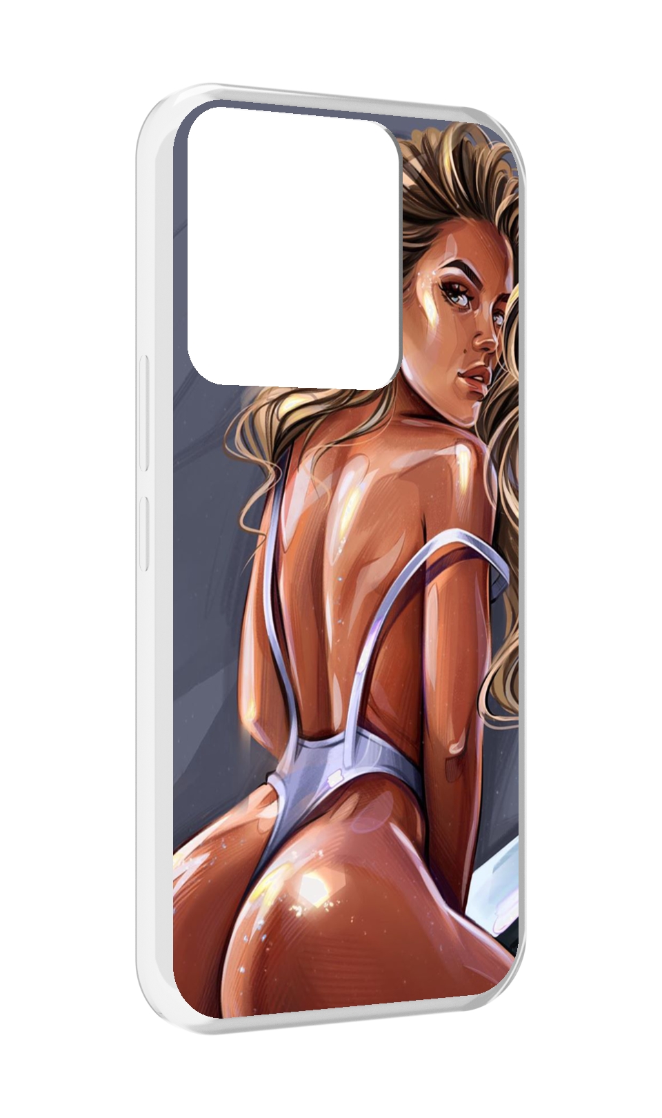 

Чехол MyPads craigos-art для Tecno Spark Go 2022 / Tecno Spark 8C, Прозрачный, Tocco