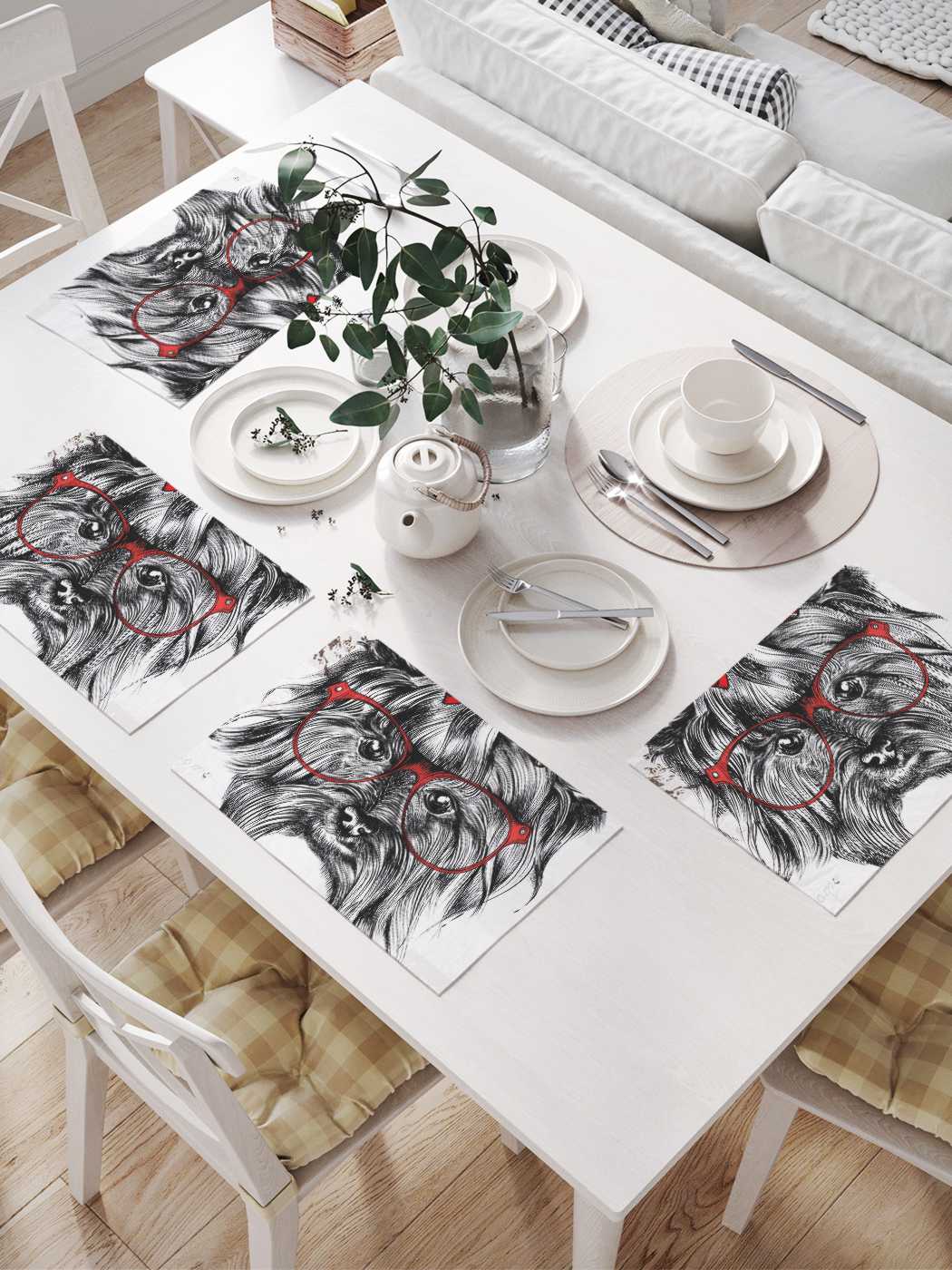 

Комплект салфеток JoyArty "Я модница" (32х46 см, 4 шт.)