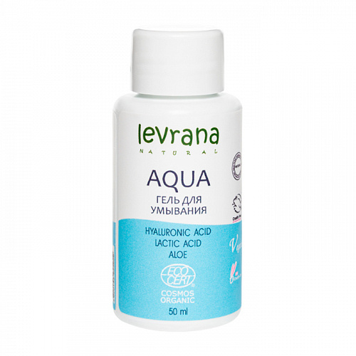 

Levrana, Гель для умывания "Aqua", мини, 50 мл