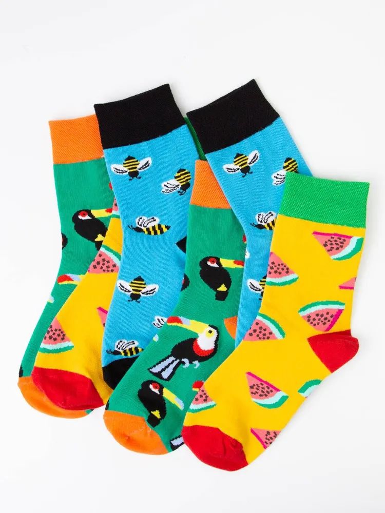 Комплект носков унисекс Мачо НаборыЦветные разноцветных 40-43