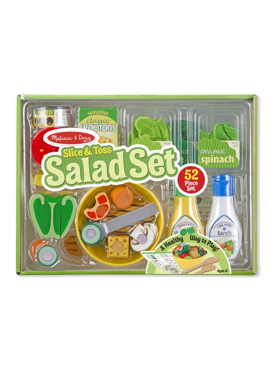 

Набор Melissa & Doug готовь и играй для приготовления салата 9310