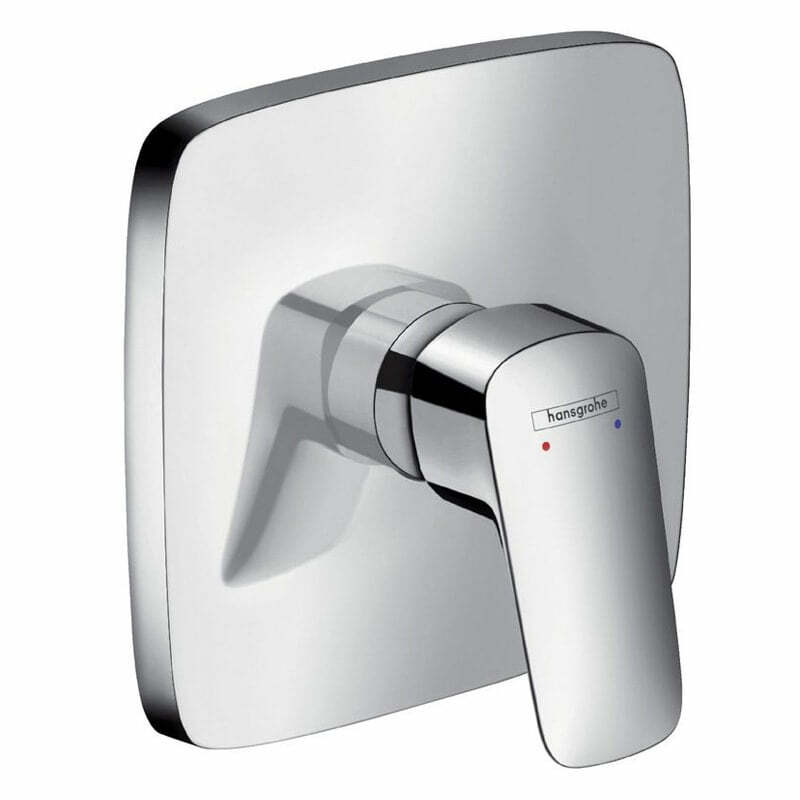 фото Смеситель для душа, внешняя часть, хром, hansgrohe logis 71607000