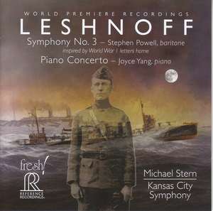 LESHNOFF(MICHAEL STERN,STEPHEN POWELL,JOYCE YANG) - SYMPHONY NO.3/PIANO CONCERTO(SACD)