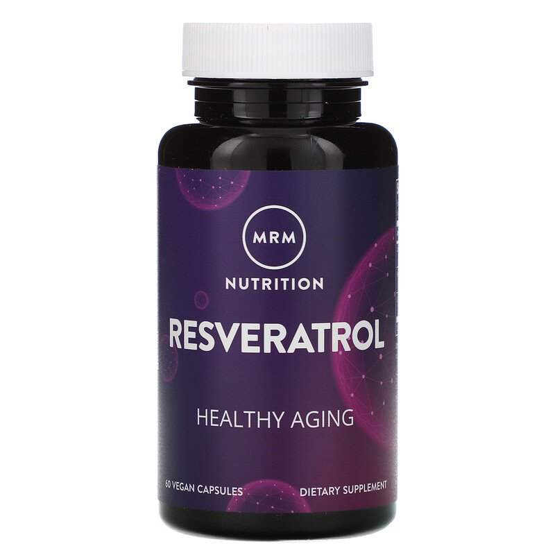Купить Ресвератрол для поддержки иммунитета MRM Resveratrol 200 мг 60 капсул