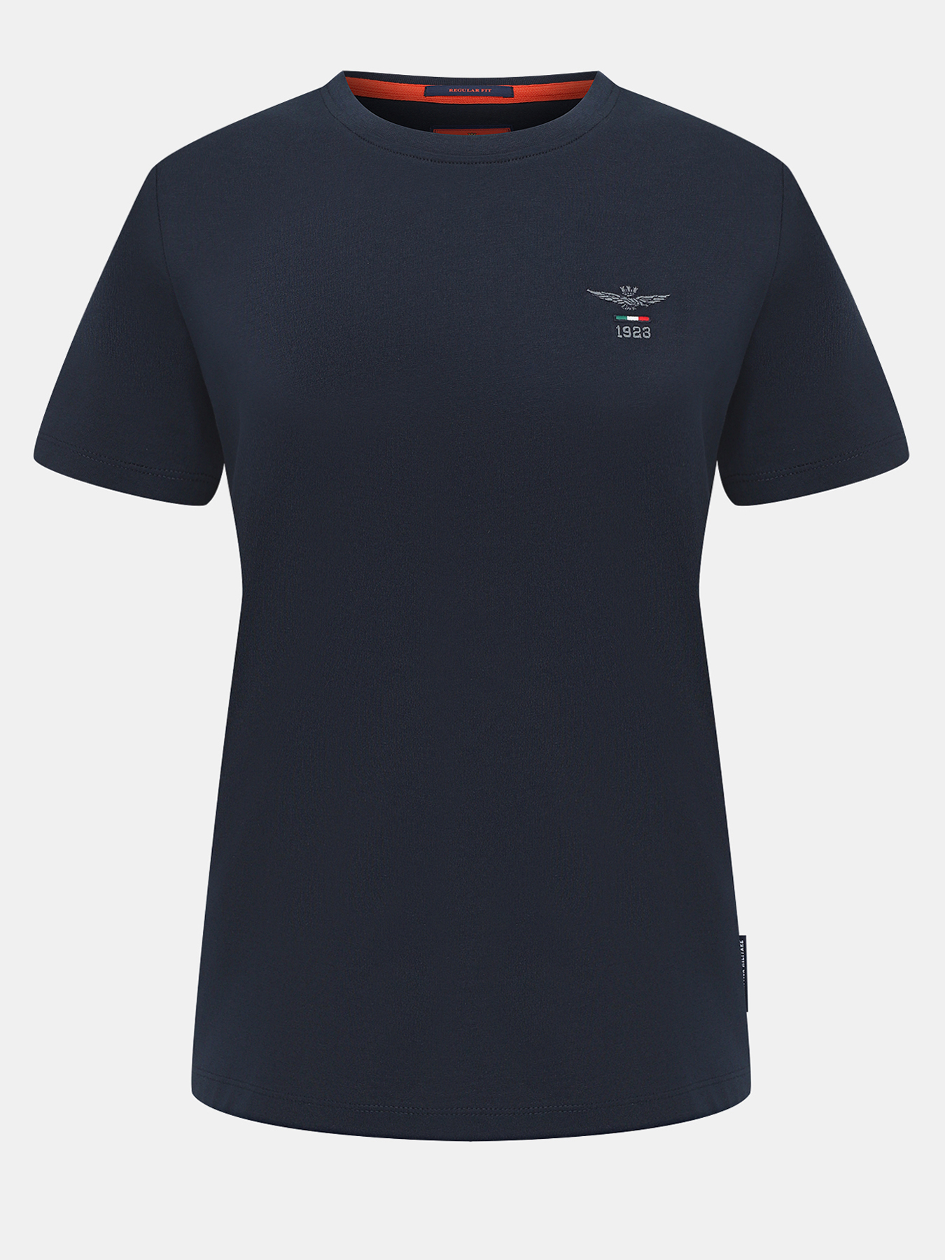 

Футболка женская Aeronautica Militare 489585 синяя XS, Синий, 489585