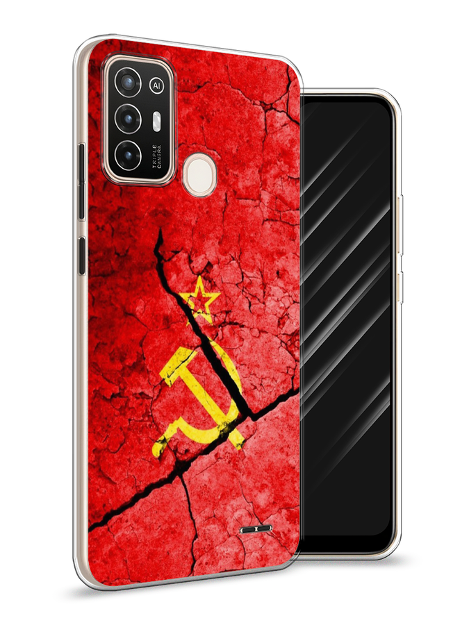 

Чехол Awog на ZTE Blade A52 / ЗТЕ Блэйд A52 "СССР", Разноцветный, 136250-5