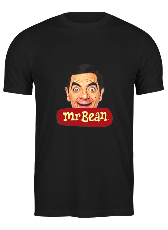 

Футболка мужская Printio Mr.bean черная 2XL, Черный, Mr.bean