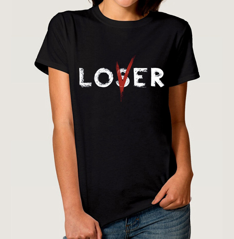 

Футболка женская Dream Shirts Loser Lover - Оно 556185111 черная 3XL, Loser Lover - Оно 556185111