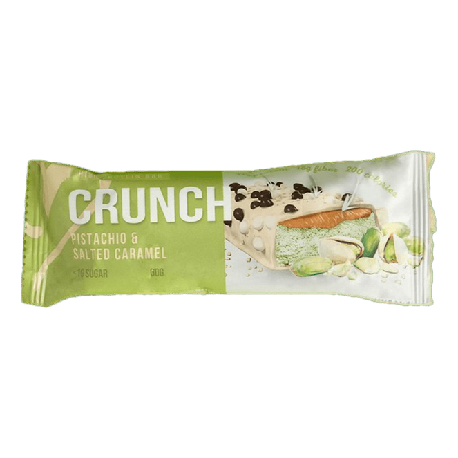 Протеиновый батончик Crunch Bar фисташка-соленая карамель 60 г