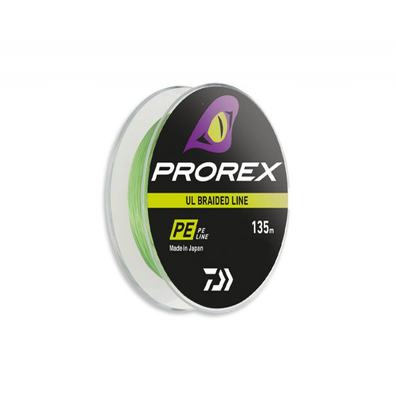 Шнур DAIWA Prorex Ul Finesse Braid 135м Chartreuse 0,09мм