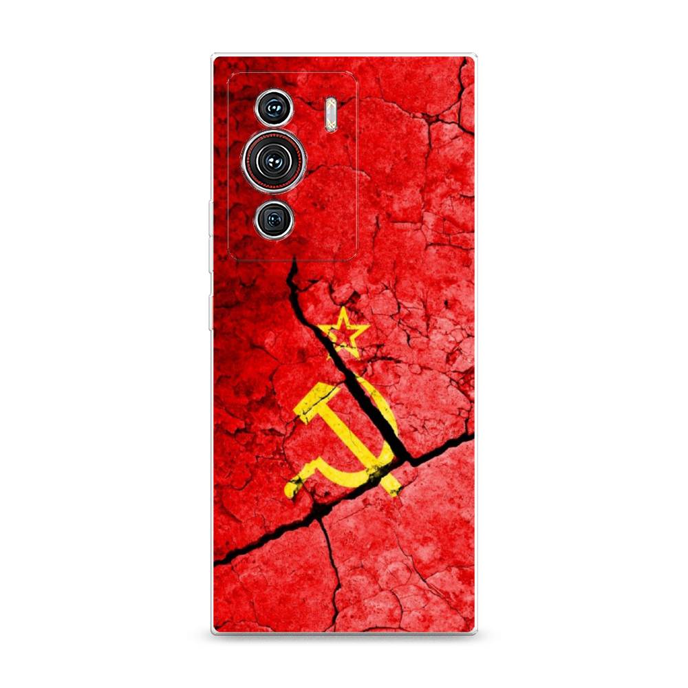 фото Силиконовый чехол "ссср" на zte nubia z40 pro awog