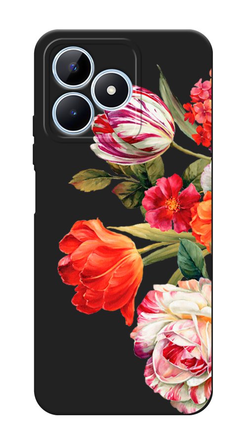 

Чехол Awog 2516552-1 для Realme C60 "Весенний букет", Красный;розовый;зеленый, 2516552-1