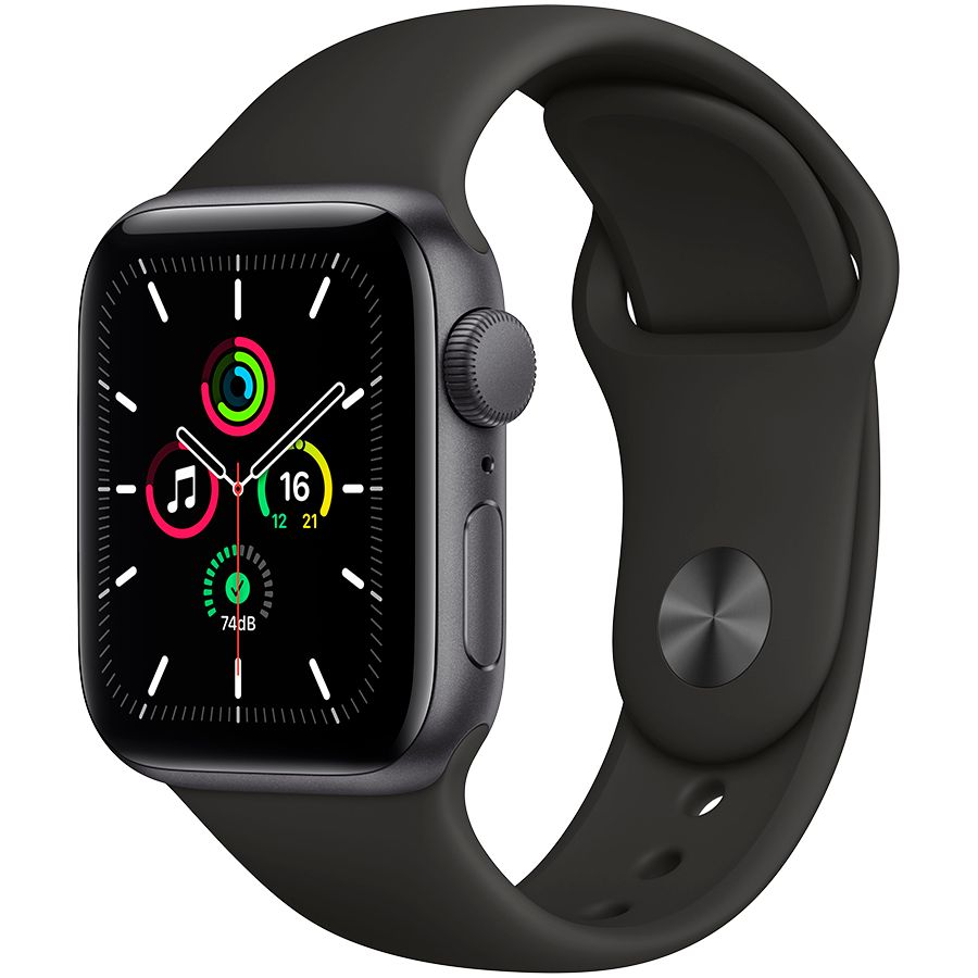 фото Часы apple watch series se 2022 sm 44 mm, mntf3ll-a, midnight