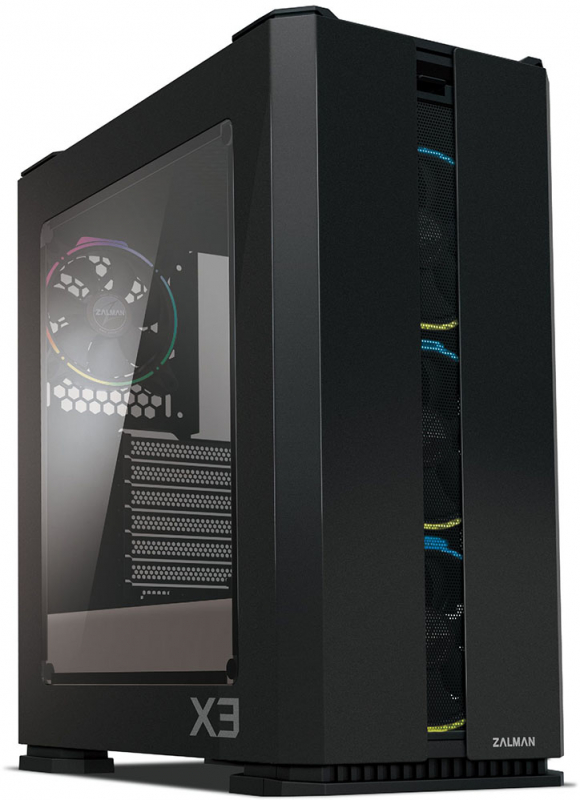 

Корпус компьютерный Zalman X3 Black черный, X3 Black