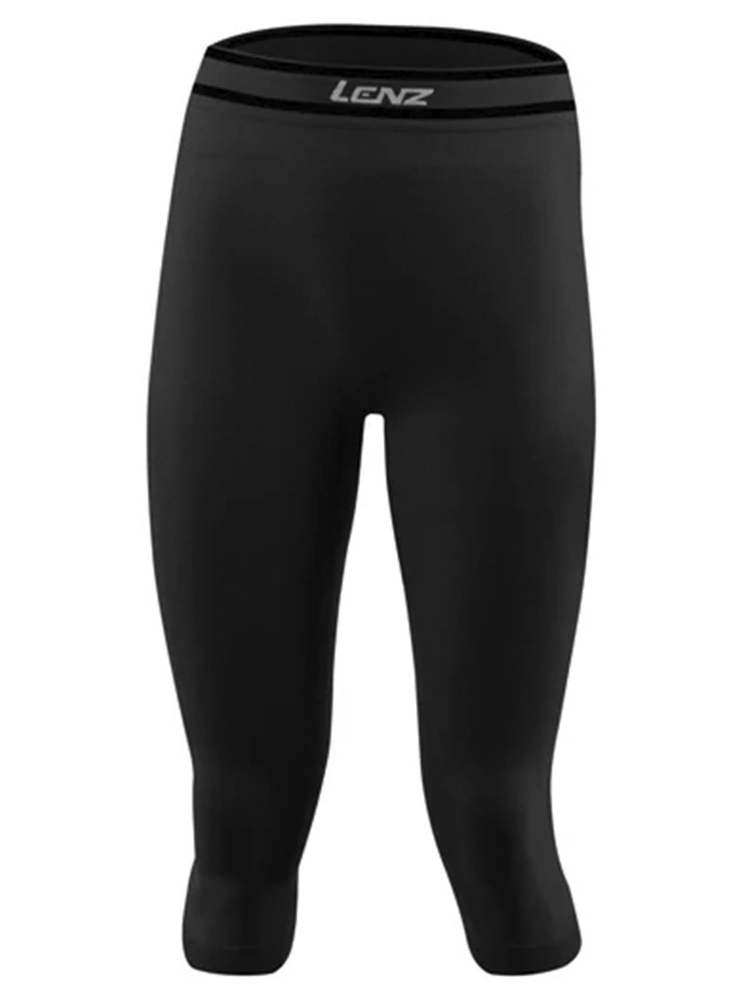 

Кальсоны Lenz 3/4 Merino 6.0 Black (Us:xs) 2023-24, Черный, 3/4 Merino 6.0