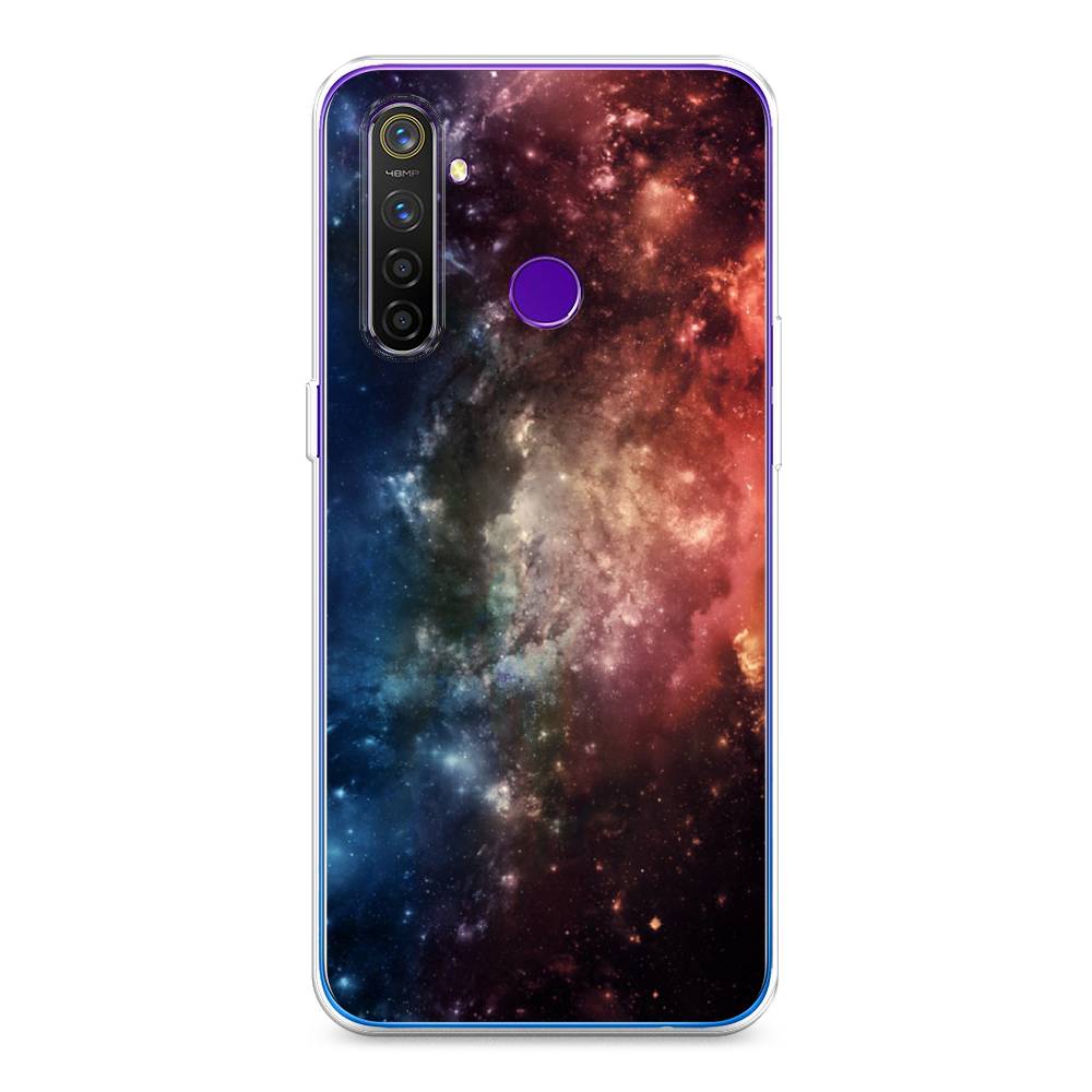 

Чехол Awog на Realme 5 Pro "Космос", Разноцветный, 251650-4