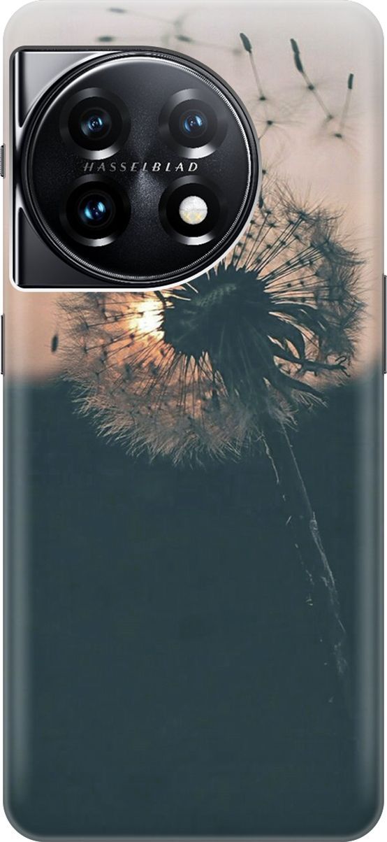 

Силиконовый чехол на OnePlus 11 с принтом "Одуванчик на закате", 159475