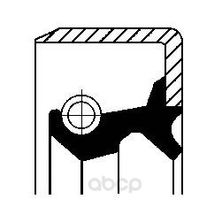 

Сальник дифференциала CORTECO 40X64X12/17.5; Mazda 626; Capella 929 Cb; Hb 80-87