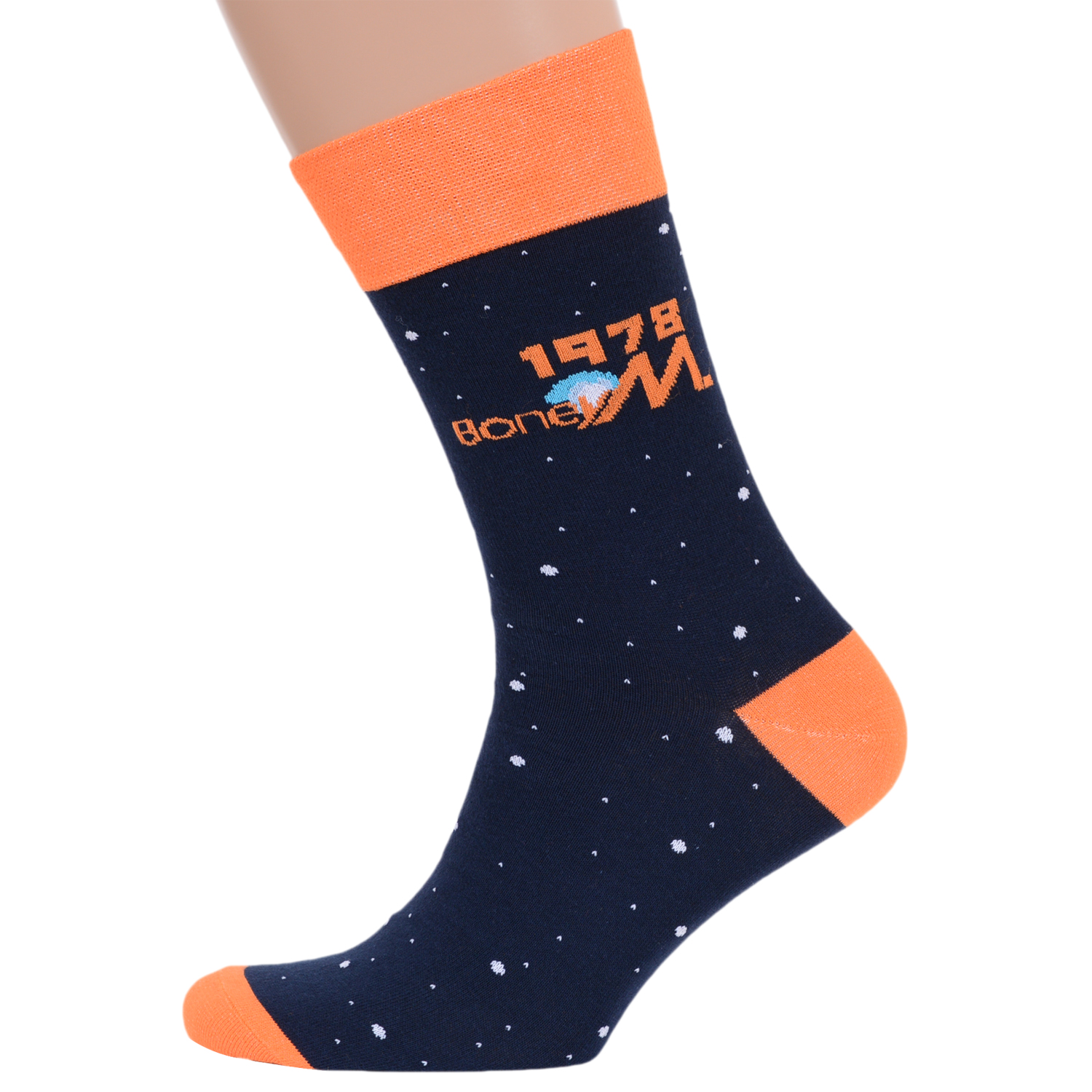 

Носки мужские MoscowSocksClub nm-501 синие 25, nm-501