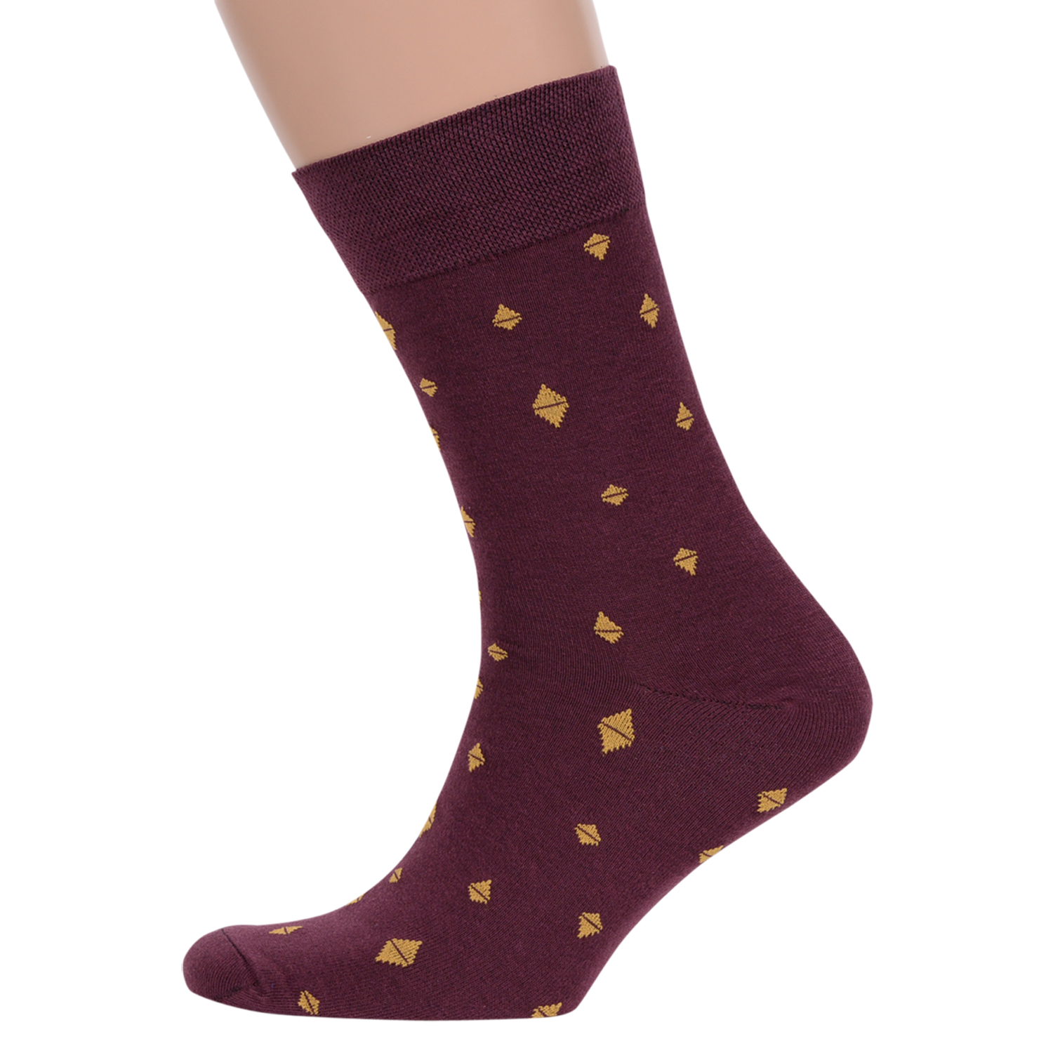 

Носки мужские MoscowSocksClub nm-442 бордовые 25, Бордовый, nm-442