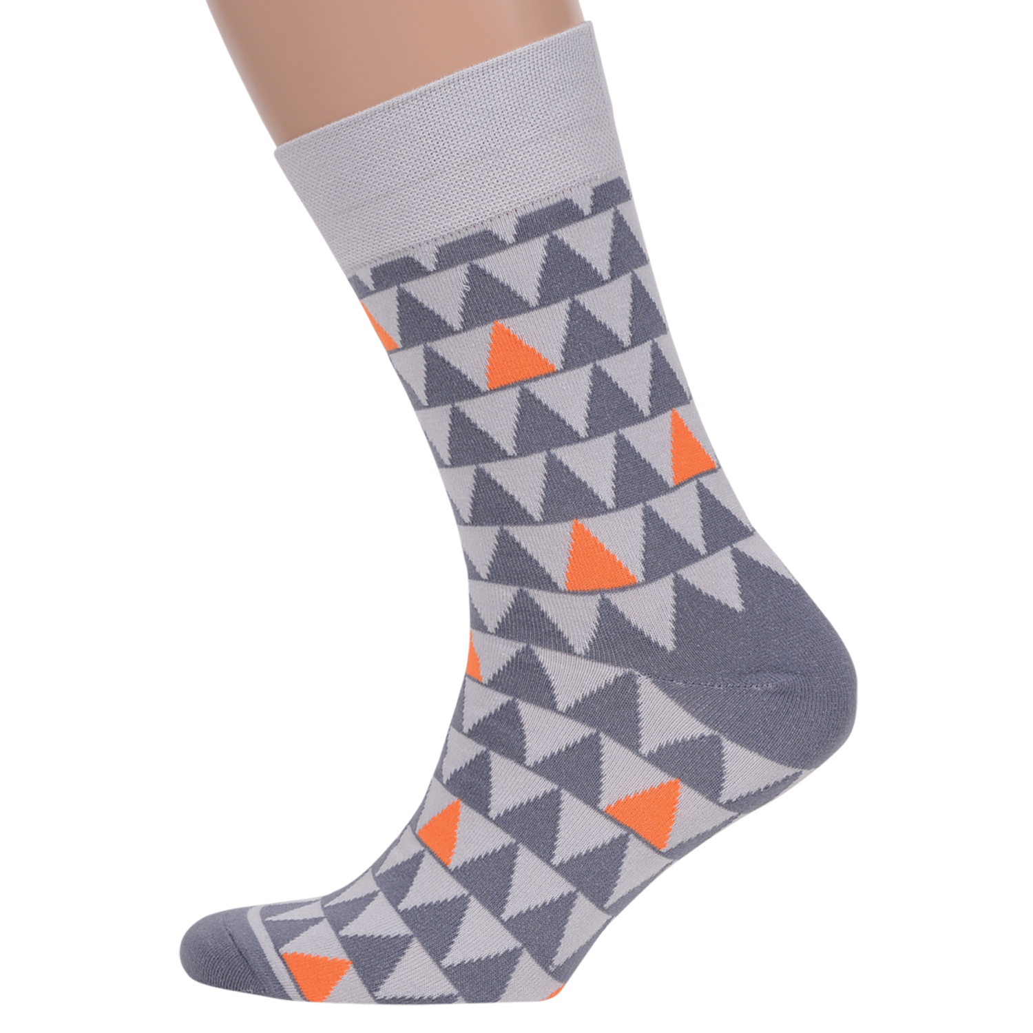 Носки мужские MoscowSocksClub nm-443 серые 25