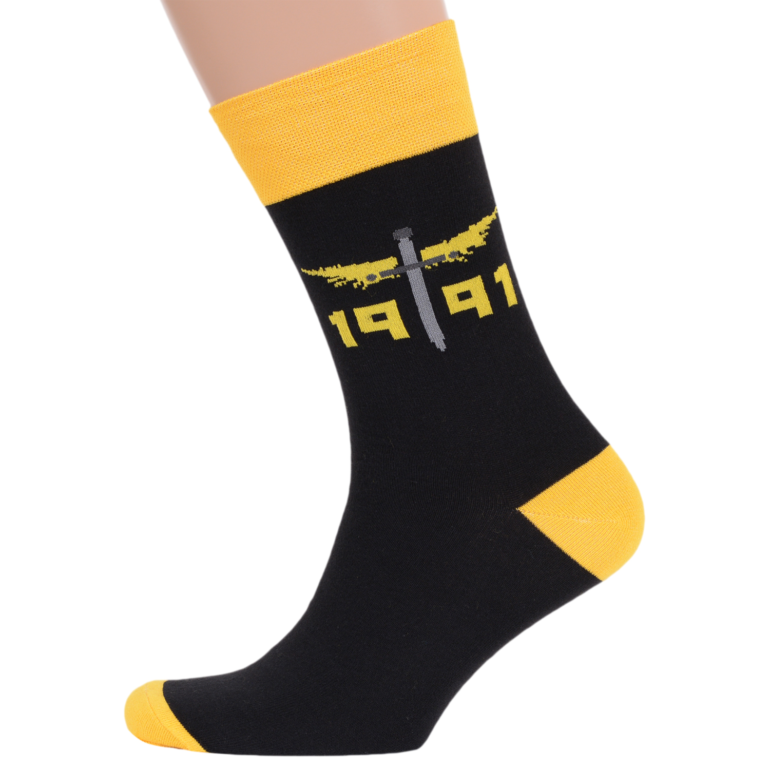 

Носки мужские MoscowSocksClub nm-507 черные 29, nm-507