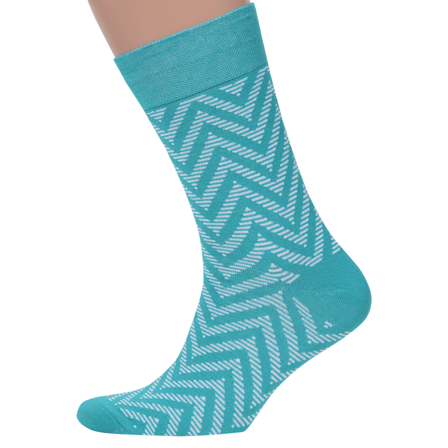 

Носки мужские MoscowSocksClub nm-436 бирюзовые 29, Бирюзовый, nm-436