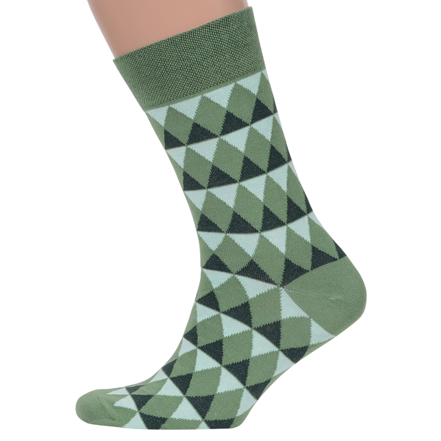 

Носки мужские MoscowSocksClub nm-434 зеленые 29, nm-434