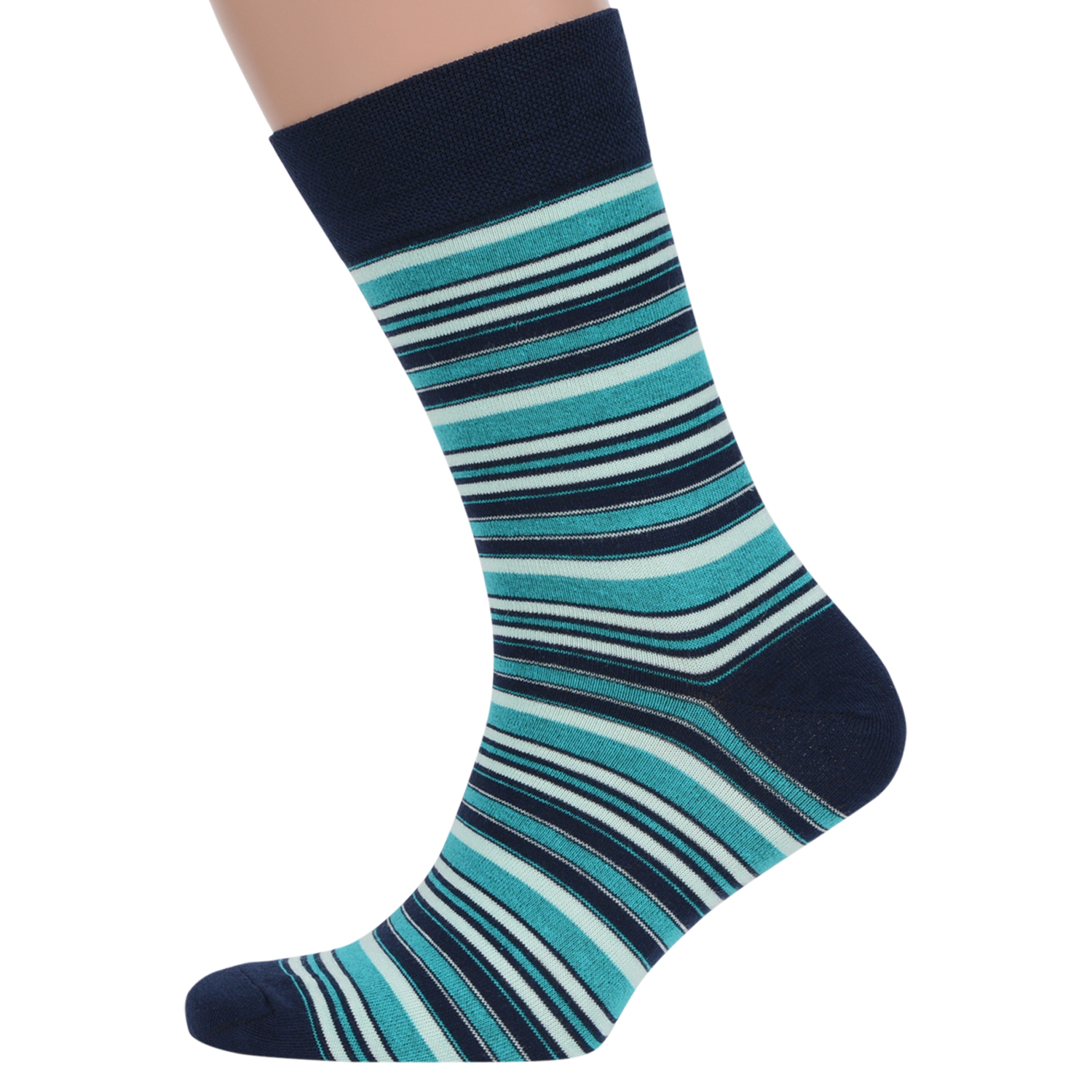 

Носки мужские MoscowSocksClub nm-444 бирюзовые 25, Бирюзовый, nm-444